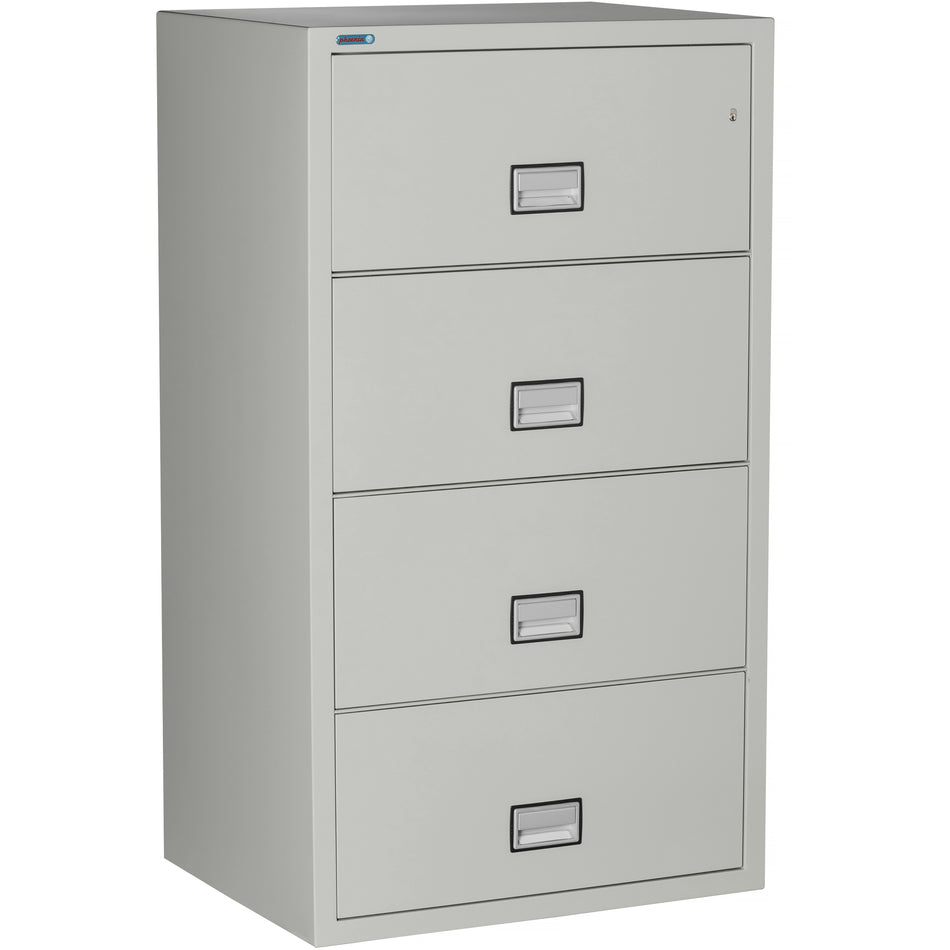 Lateral 31 inch 4-Drawer Fireproof File Cabinet with Water Seal, LAT4W31