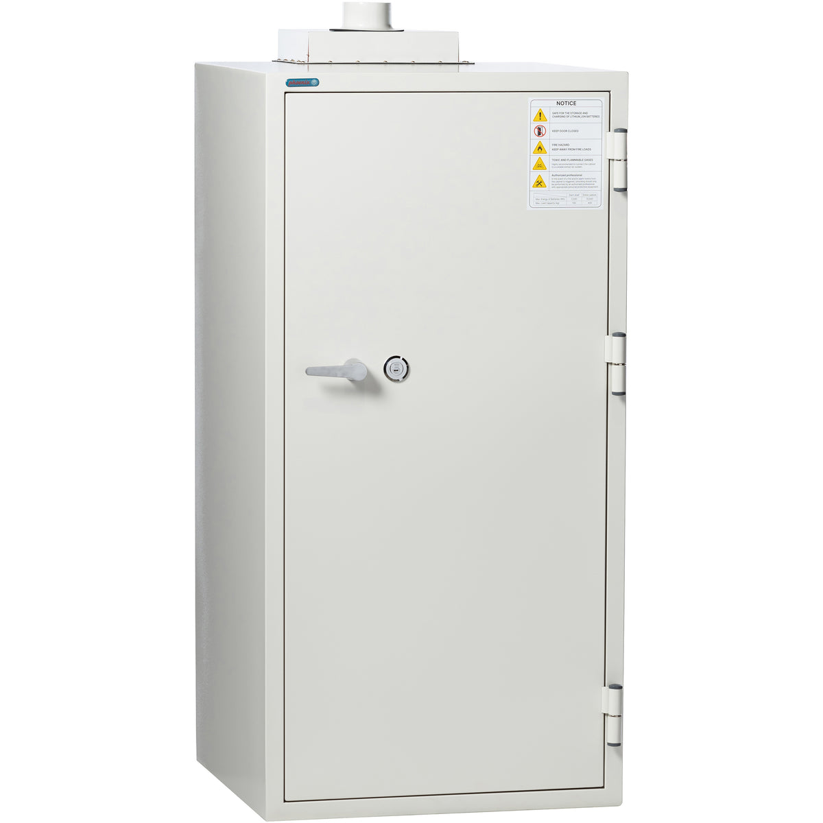 Phoenix Safe Lithium-ion Battery Charging Cabinet Safe, Contains and P ...