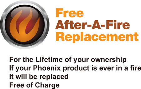 Free After-a-Fire Replacement Warranty