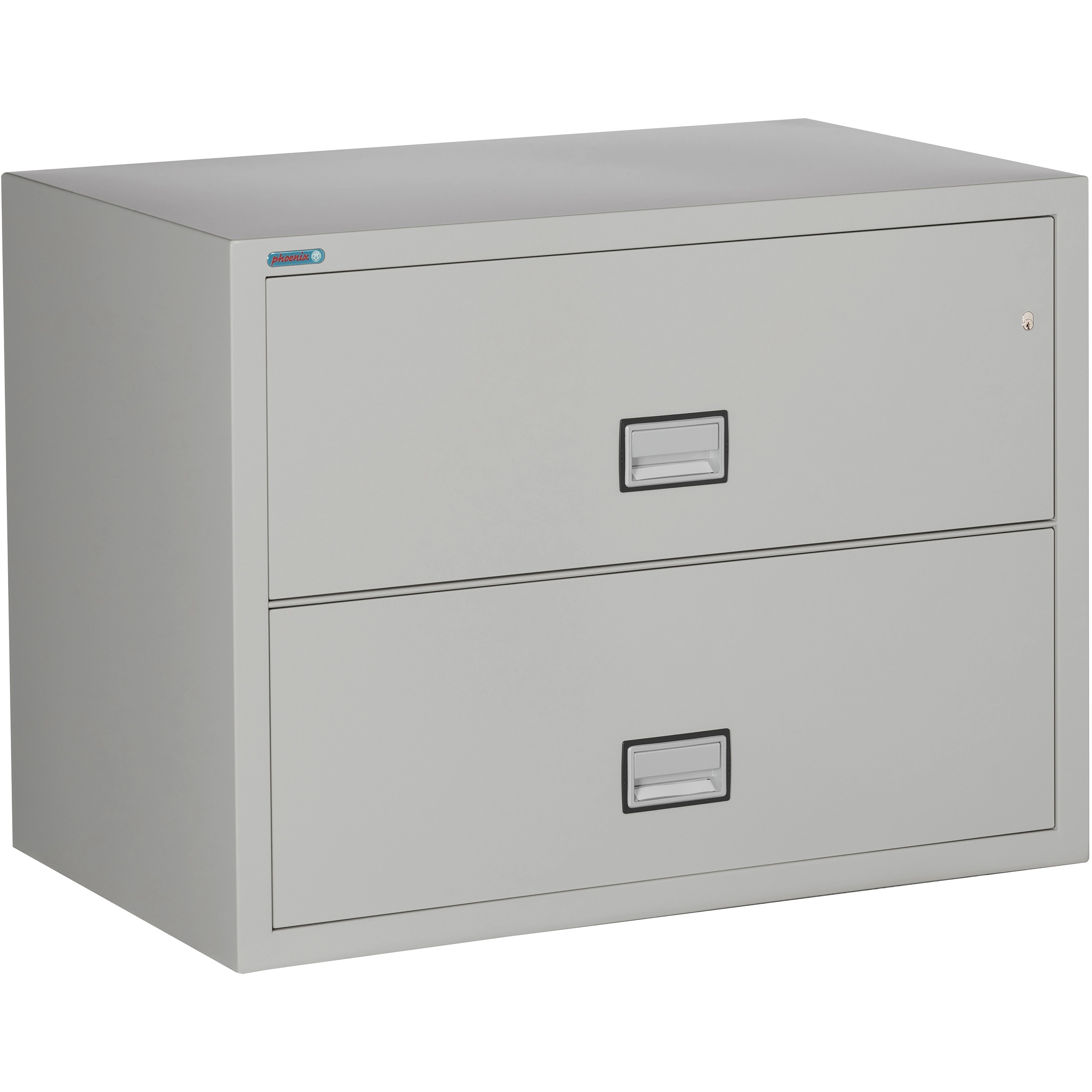 Phoenix Safe LAT2W38, Lateral 38 inch 2-Drawer Fireproof File