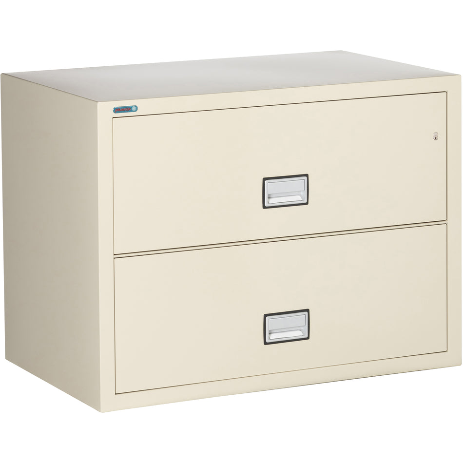 Lateral 38 inch 2-Drawer Fireproof File Cabinet with Water Seal, LAT2W38