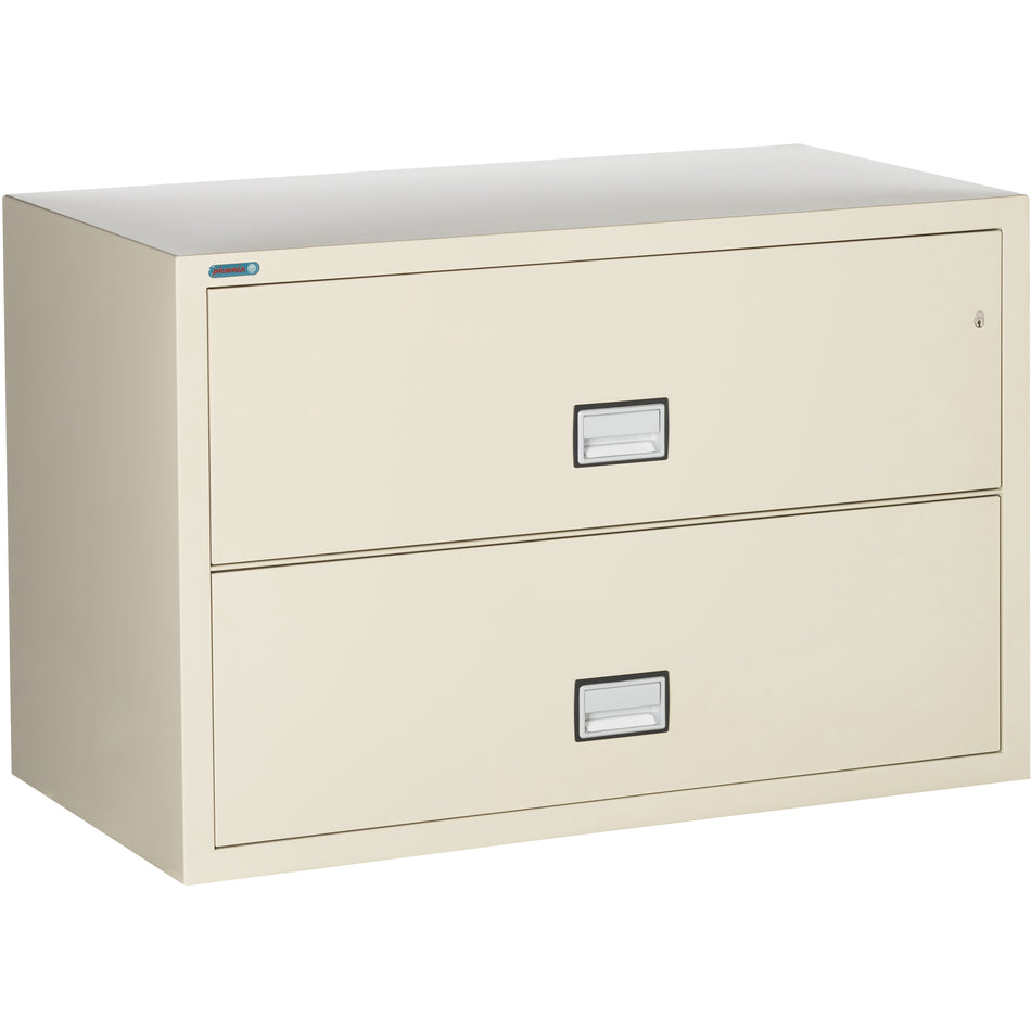 Lateral 44 inch 2-Drawer Fireproof File Cabinet with Water Seal, LAT2W44