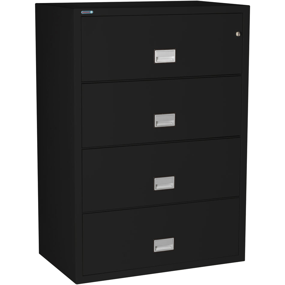 Lateral 38 inch 4-Drawer Fireproof File Cabinet with Water Seal, LAT4W38