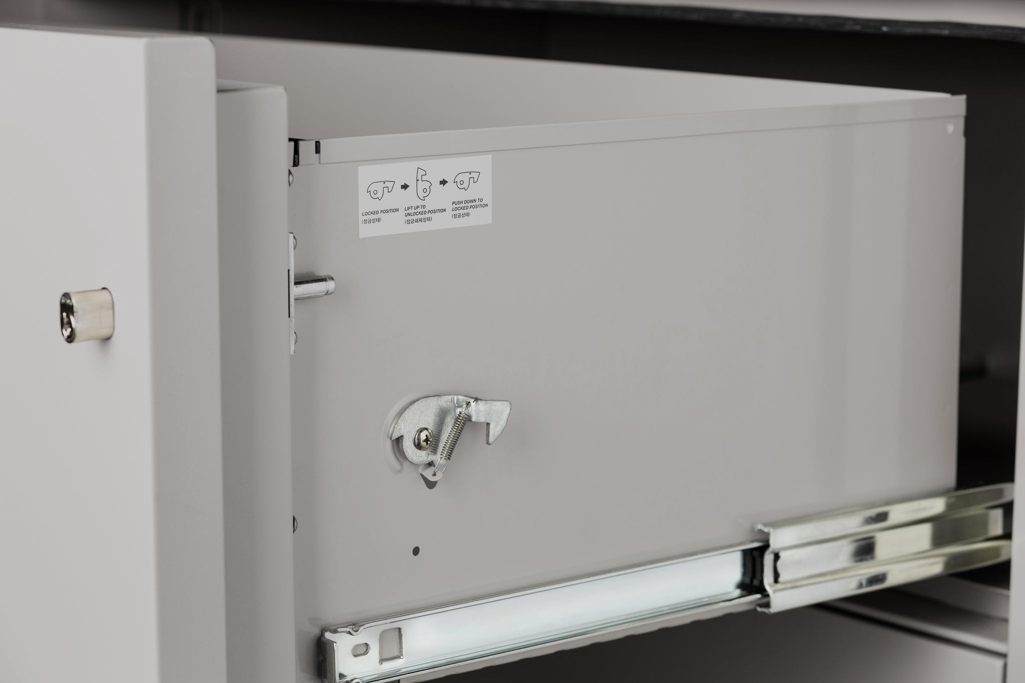 Phoenix Safe LAT4W44, Lateral 44 inch 4Drawer Fireproof File