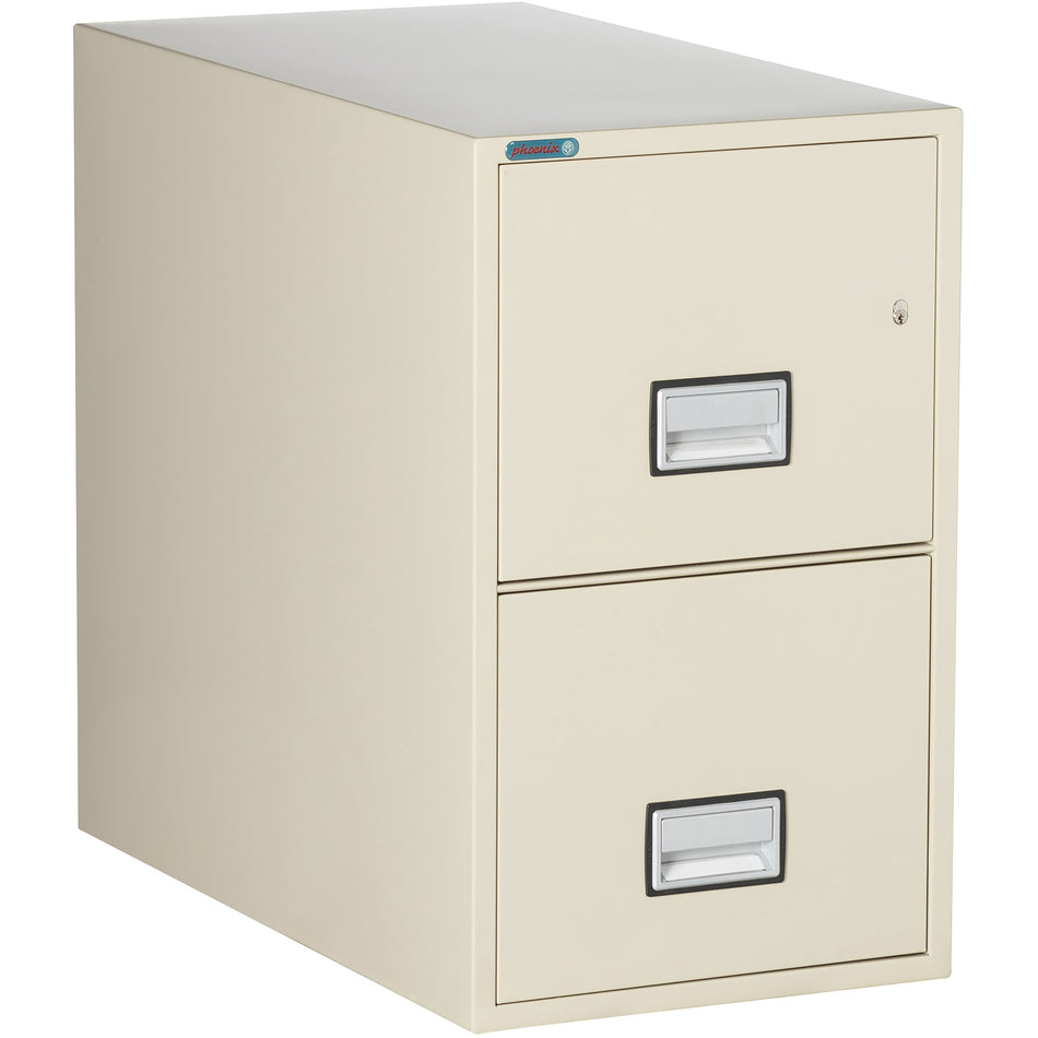 Vertical 31 inch 2-Drawer Letter Fireproof File Cabinet with Water Seal, LTR2W31
