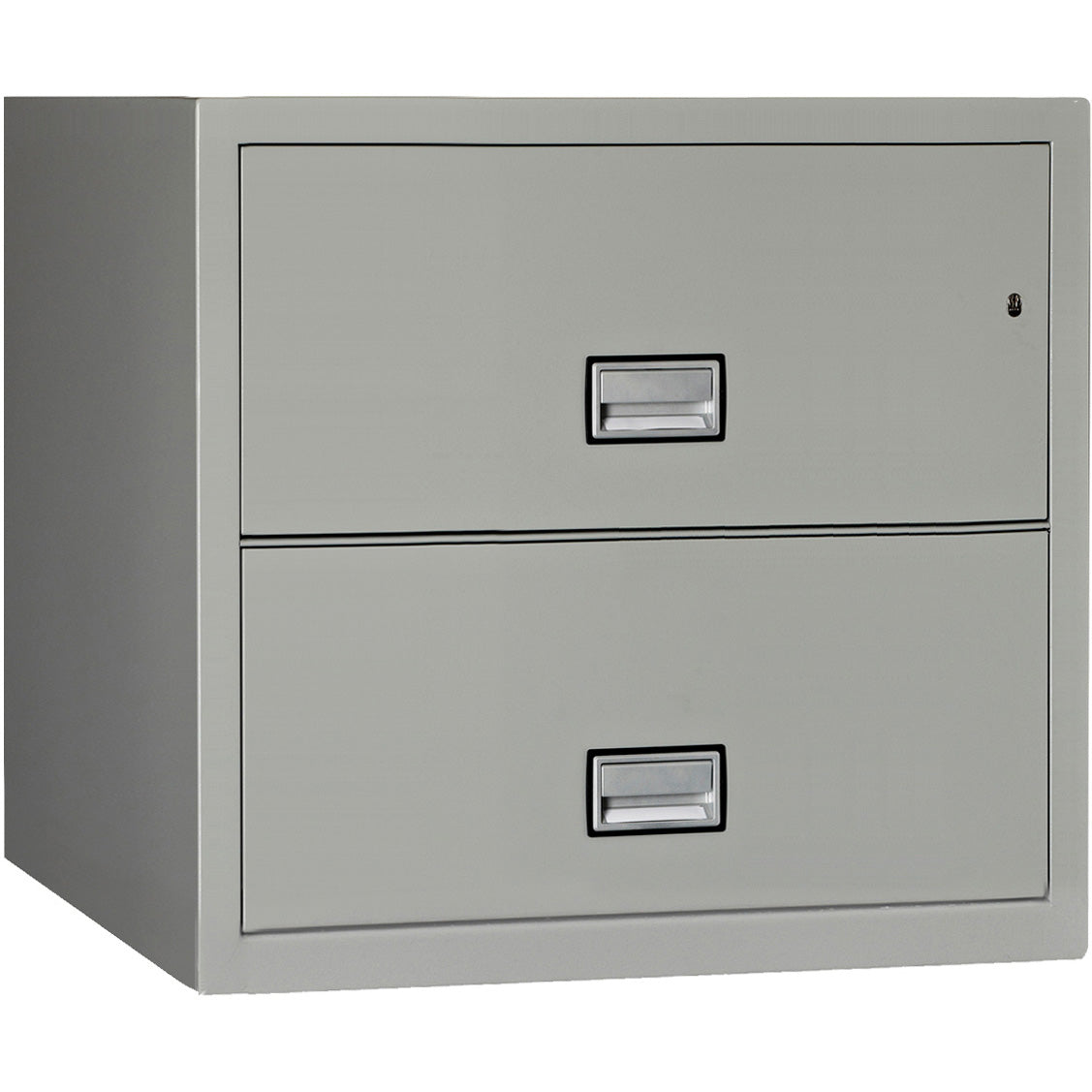 Phoenix Safe Damaged Lateral 31 inch 2-Drawer Fireproof File Cabinet with Water Seal, LAT2W31
