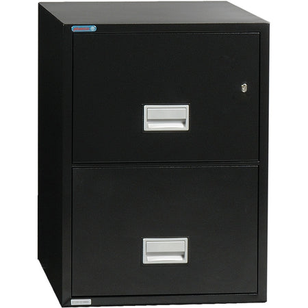Phoenix Safe Paint Defect Vertical 31 inch 2-Drawer Legal Fireproof File Cabinet with Water Seal, LGL2W31
